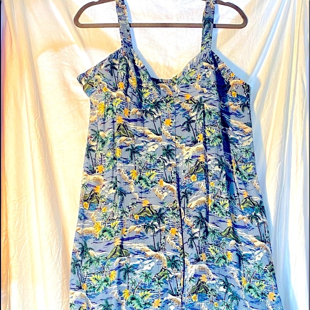 WILD FABLE Hawaiian Print Sundress NWOT
